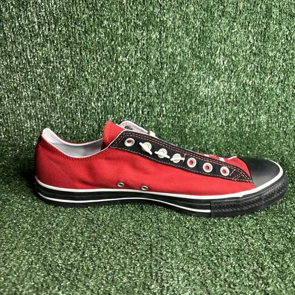 Converse CT All Star BY YOU Shoes Sneakers Men’s Size‎ 11.5 Red Black - Worn 1X